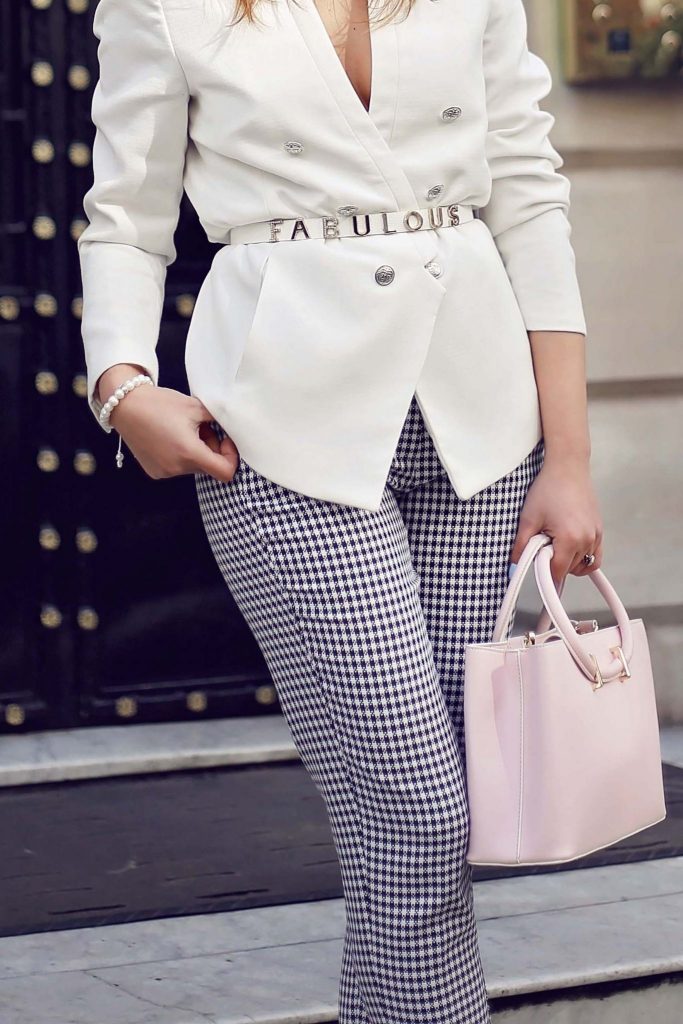 Gingham and pastels 